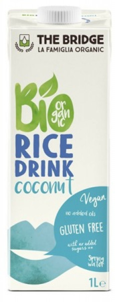 Napój ryżowo - kokosowy bez glutenu 1l EKO