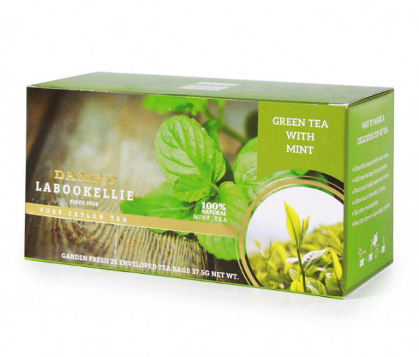 Herbata ekspresowa damro green tea with mint 