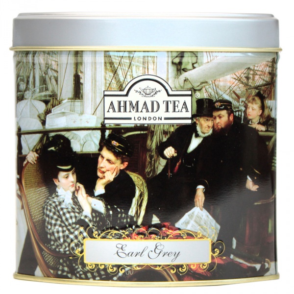 Herbata Ahmad Tea Earl Grey liściasta puszka 