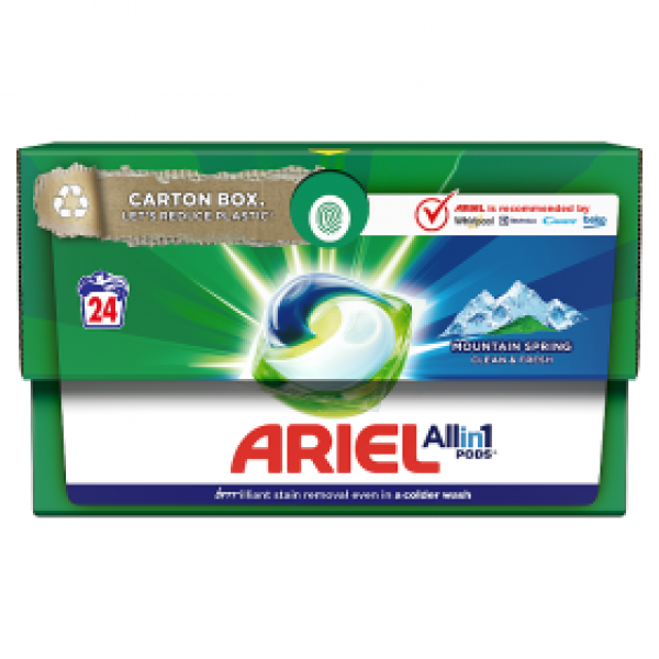 Ariel kapsułki Mountain Spring 24 szt. 604,8 g (24x25,2 g)