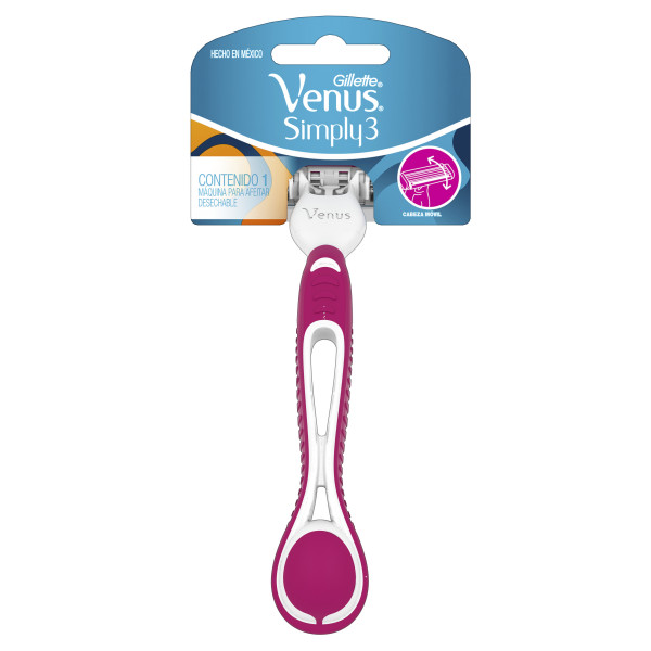 GILLETTE Simply Venus 3 maszynki do golenia jednoczęściowe dla kobiet karta HRDC (12 szt)