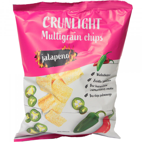 Crunlight multigrain chips jalapeno 