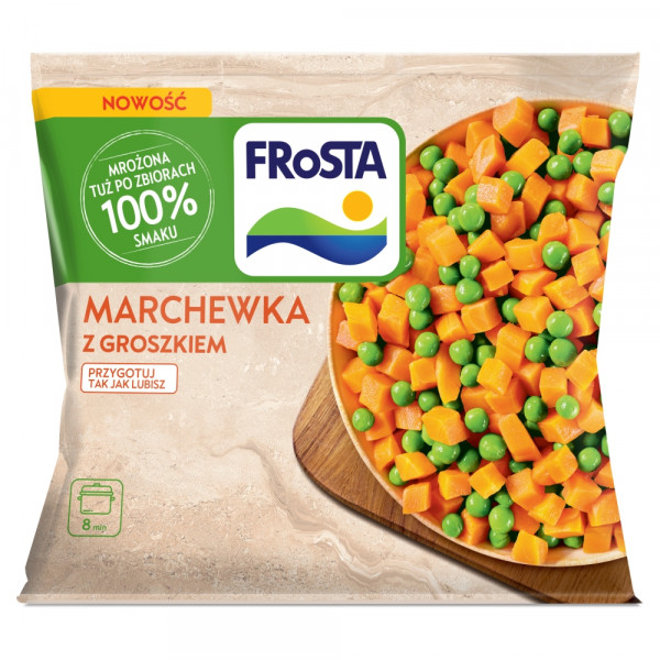 FRoSTA Marchewka z groszkiem 400g