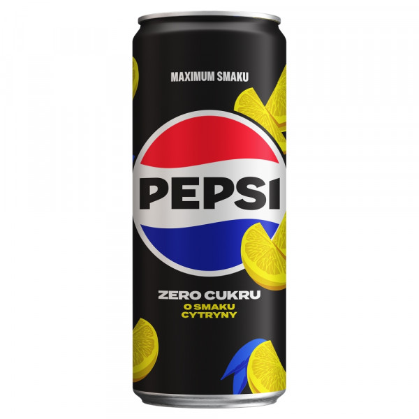 Napój gazowany Pepsi zero cukru smak cytryny 