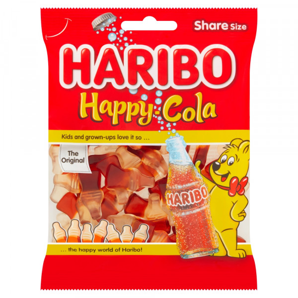 Haribo Happy Cola Żelki o smaku coli 