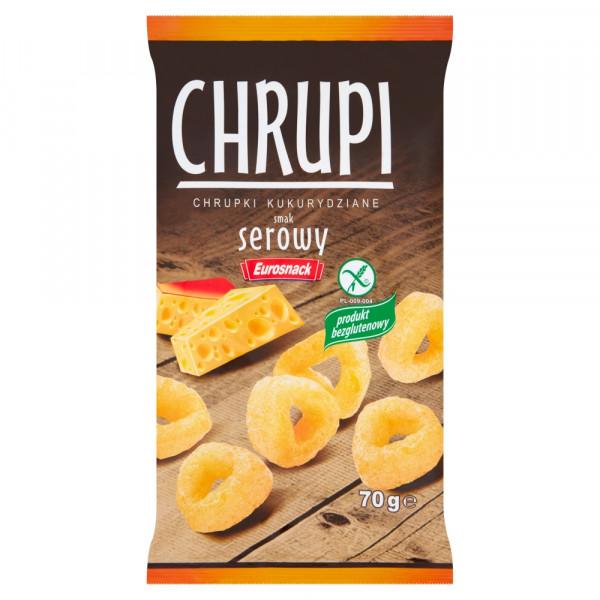 Chrupki chrupi kukurydziane smak serowy 