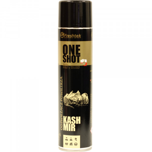Odświeżacz powietrza Freshtek one shot spray kashmir