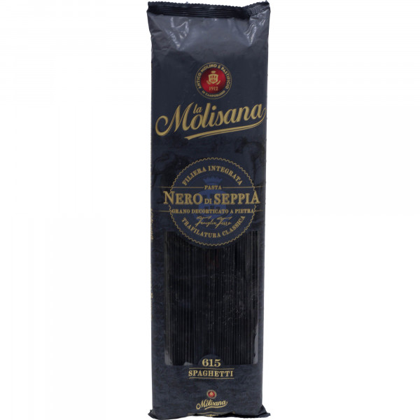 Makaron la Molisana spaghetti nero di seppia n.615 