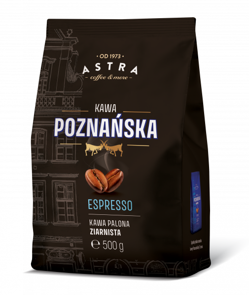 Astra Kawa POZNAŃSKA Espresso ziarnista 500g