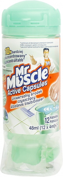 Mr muscle aktywne kapsułki active fresh 