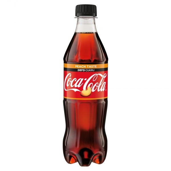 Coca-Cola Zero Peach 0.5L