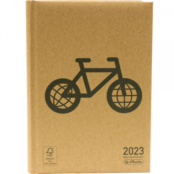 Kalendarz Herlitz dzienny a5 eco rower 2023 