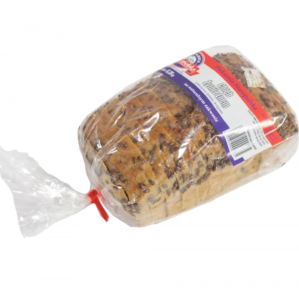Chleb żytni z lnem mini krojony 