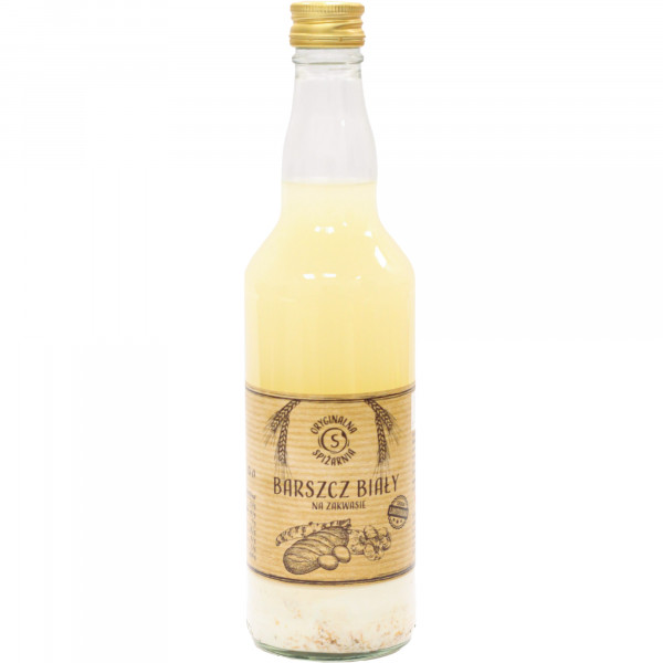 Zupa oryginalna spiżarnia barszcz biały na zakwasie 500ml but 