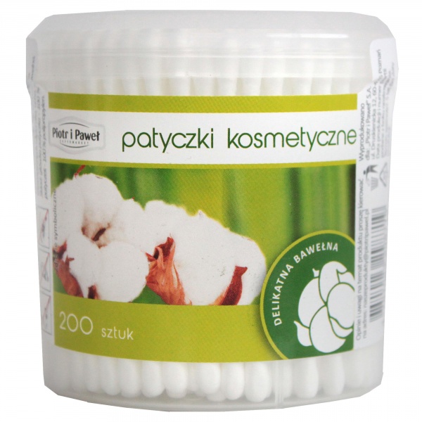 Patyczki higieniczne pudełko piotr i paweł/200szt 