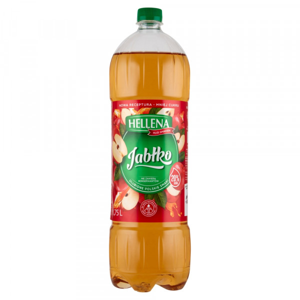 Napój ngaz Hellena jabłko doliczana jest kaucja 0,50 zł