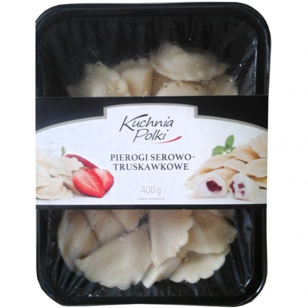 Pierogi Kuchnia Polki serowo-truskawkowe 