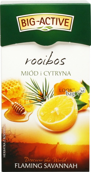 Herbatka discover rooibos miód i cytryna 20*2g 