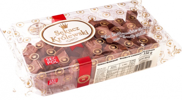 Sękacz Królewski kostki w polewie 330g