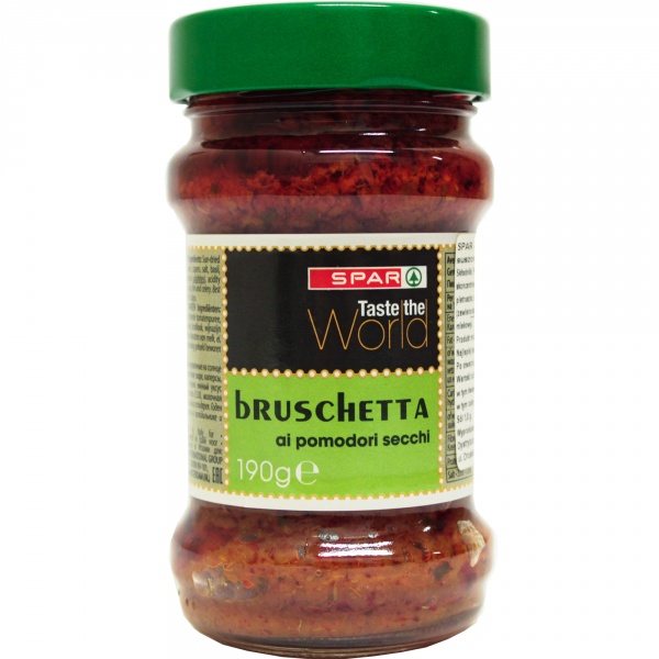 Spar bruschetta-przyprawa z suszonych pomidorów 