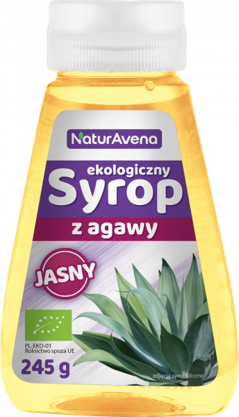 Syrop z agawy jasny bio 