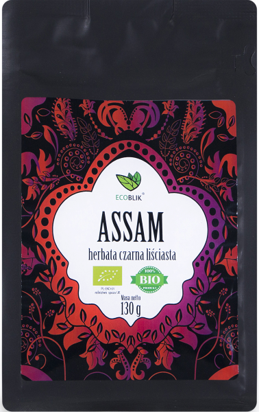 Herbata Ecoblik liściasta czarna Assam eko 