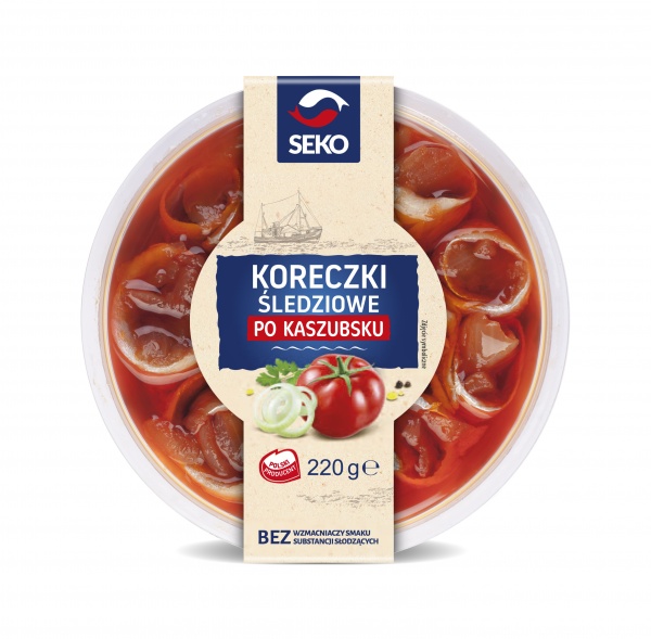 Koreczki śledziowe po kaszubsku Seko 220g