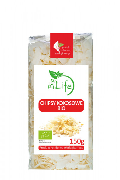 Chipsy kokosowe bio Biolife 