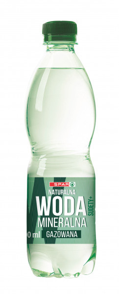 Woda gaz Spar mineralna 500ml doliczana jest kaucja 50 gr 