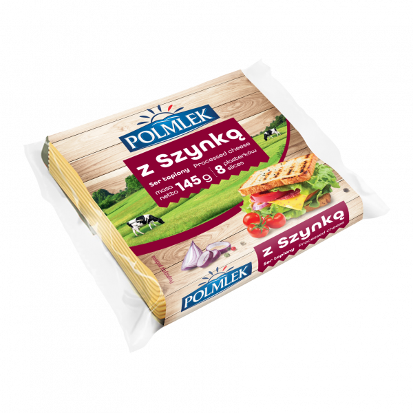 Ser topiony Polmlek z szynką plastry