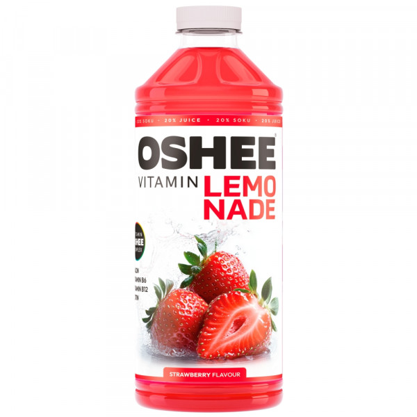 Napój wit Oshee ngaz Vitamin lemonade truskawka + kaucja 50 gr