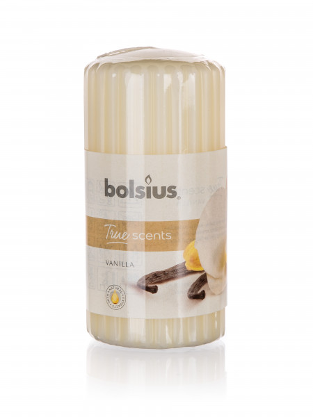 Świeca zapachowa bolsius pieńkowa 120/60 wanilia 