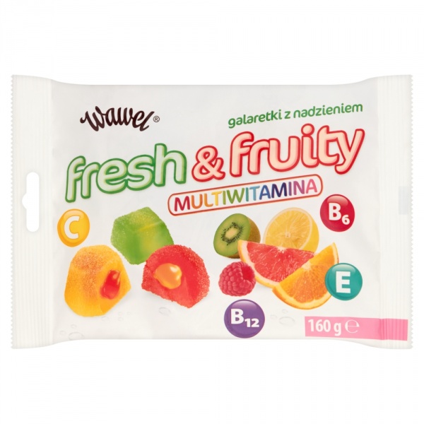WAWEL GALARETKI Fresh &amp; Fruity Multiwitamina 160g