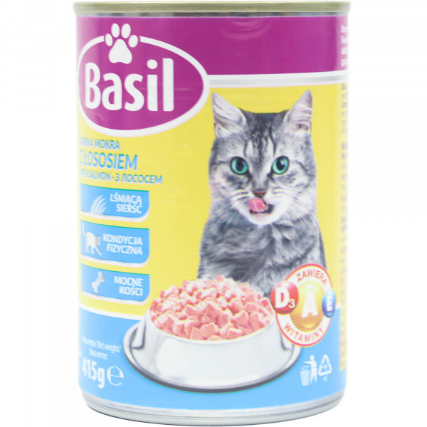 Karma dla kota Basil z łososiem 