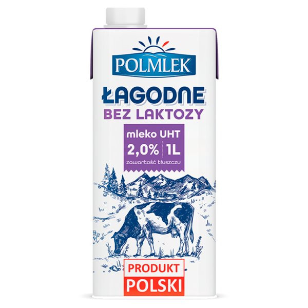 Mleko uht Polmlek 2% łagodne