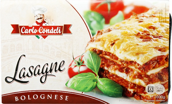 Lasagne bolognese 