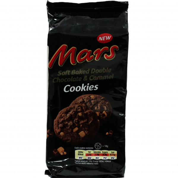 Ciastka Mars z kawałkami czekolady 