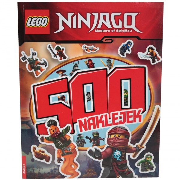 Lego Ninjago - 500 naklejek 