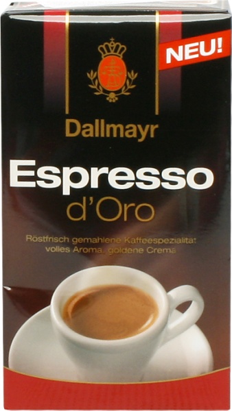Kawa Dallmayr Espresso d&#039;Oro mielona 