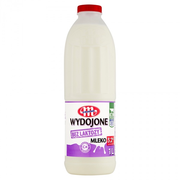 Mlekovita mleko spożywcze bez laktozy 3,2% tłuszczu 1l