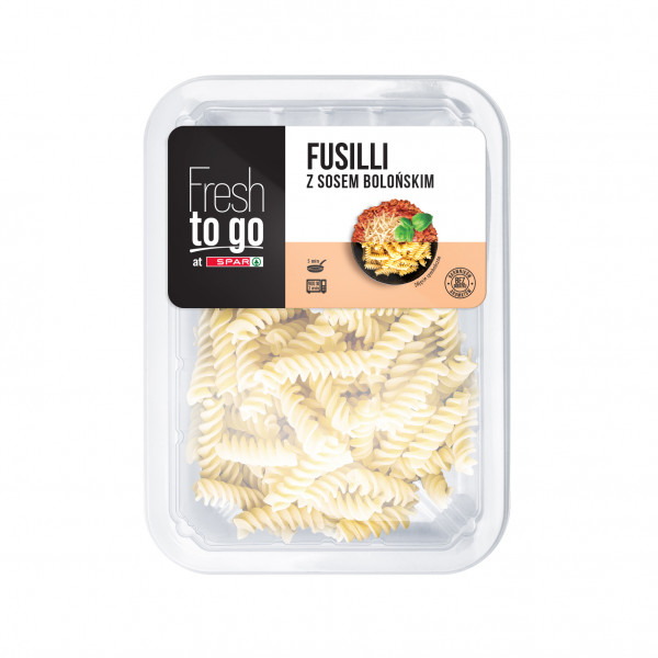 Fusilli Spar fresh to go z sosem bolońskim 340g 