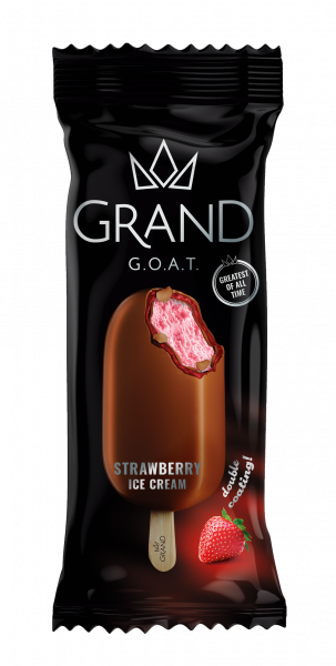 Lody Grand G.O.A.T.Strawberry Ice Cream 