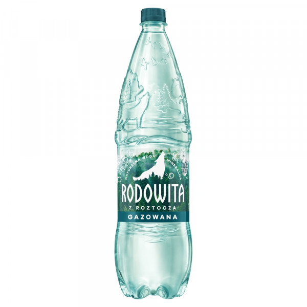 Woda gaz Rodowita z roztocza mineralna 1,5l pet zwrot doliczana jest kaucja 50 gr