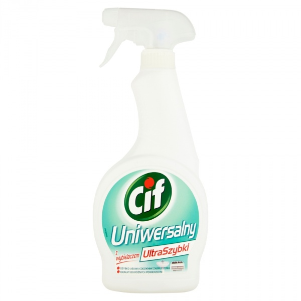 Cif UltraSzybki Uniwersalny Spray z wybielaczem 500 ml
