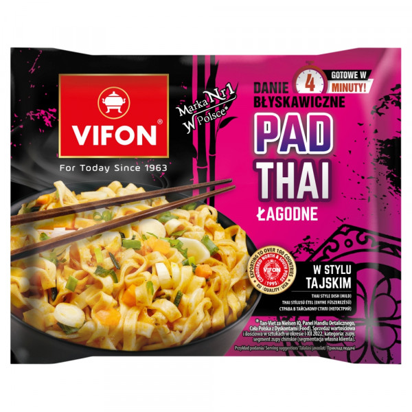 DANIE PAD THAI O SM KURCZAKA (ŁAGODNE) 90G VIFON