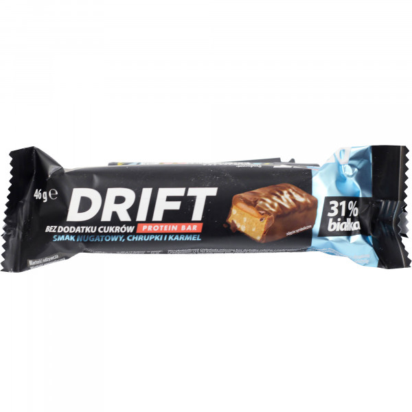Baton Drift proteinowy o smaku nugat-karmel 