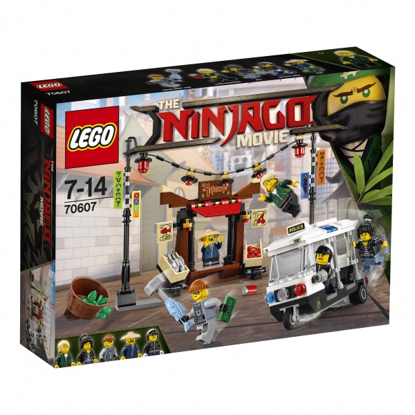 Klocki LEGO Ninjago Pościg w NINJAGO® City 70607 
