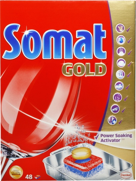 Somat tabletki do zmywarek Gold 