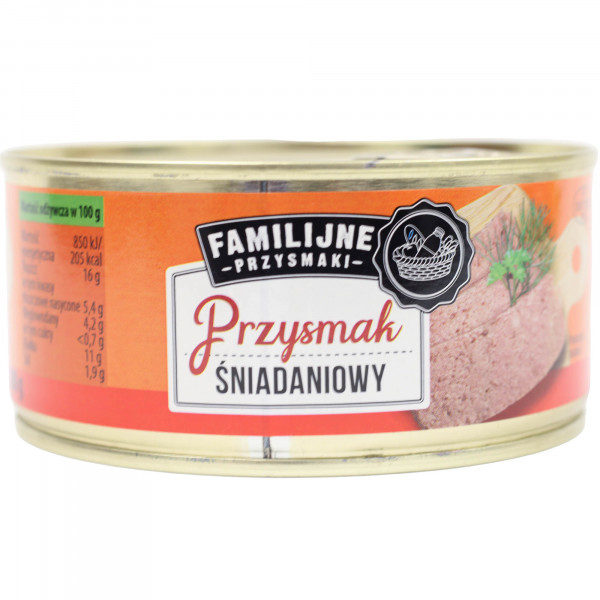 Konserwa Familijne Przysmaki przysmak śniadaniowy 