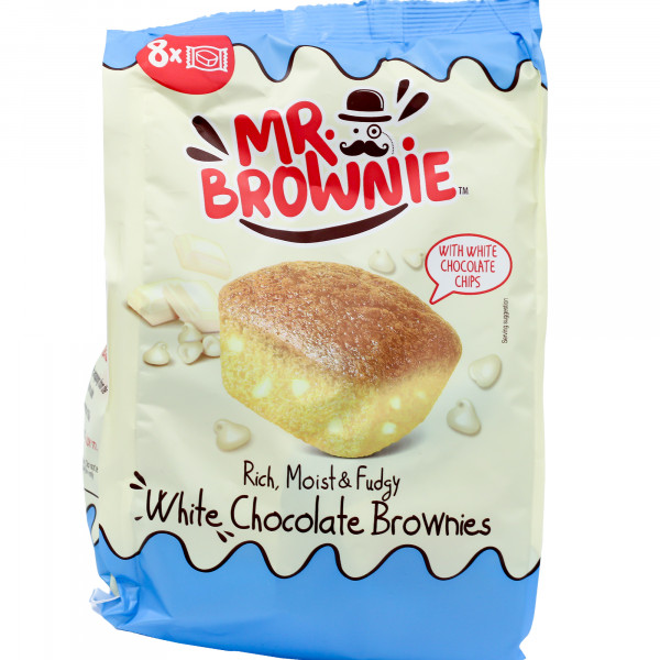 Babeczki Mr.Brownie White Chocolate Brownies 